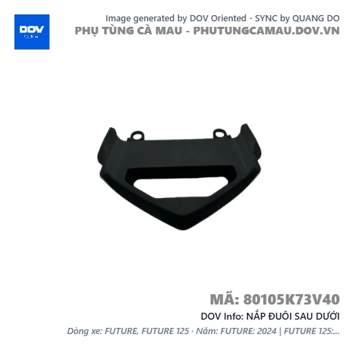 NẮP ĐUÔI SAU DƯỚI — 80105K73V40