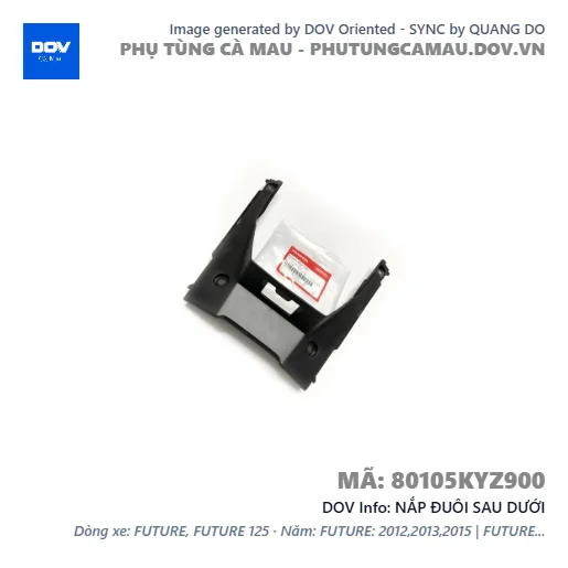 NẮP ĐUÔI SAU DƯỚI  — 80105KYZ900