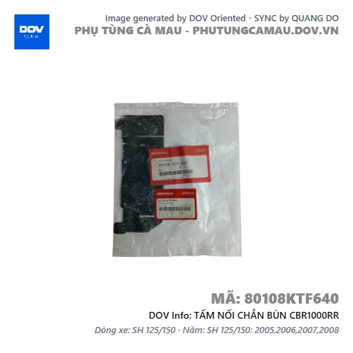 TẤM NỐI CHẮN BÙN CBR1000RR — 80108KTF640