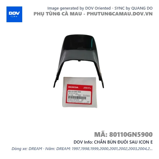 CHẮN BÙN ĐUÔI SAU ICON E — 80110GN5900