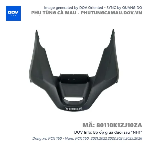 Bộ ốp giữa đuôi sau *NH1*  — 80110K1ZJ10ZA