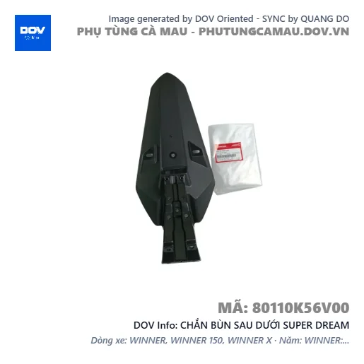 CHẮN BÙN SAU DƯỚI SUPER DREAM — 80110K56V00