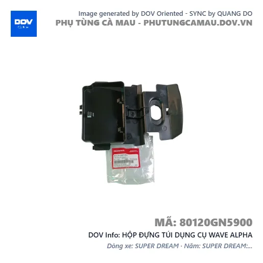 HỘP ĐỰNG TÚI DỤNG CỤ WAVE ALPHA — 80120GN5900