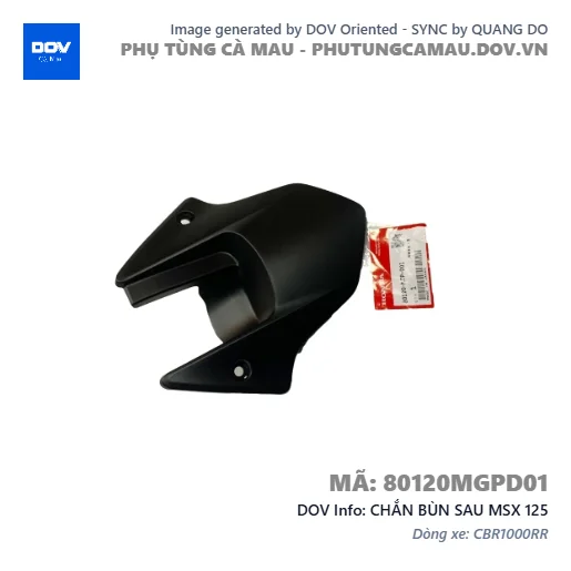 CHẮN BÙN SAU MSX 125 — 80120MGPD01