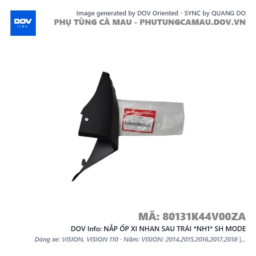 NẮP ỐP XI NHAN SAU TRÁI *NH1* SH MODE — 80131K44V00ZA