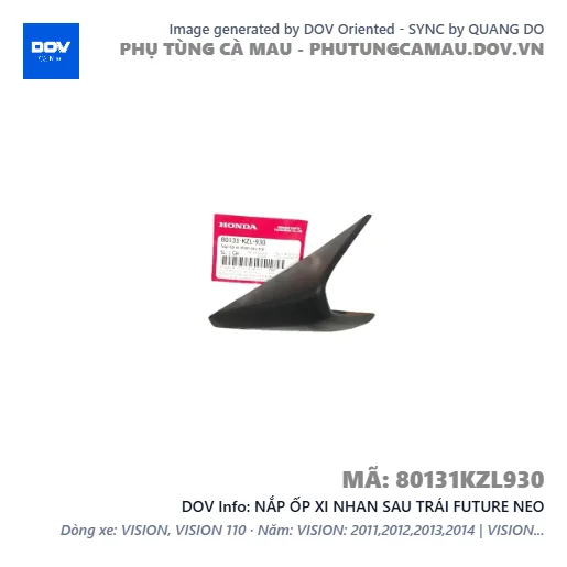 NẮP ỐP XI NHAN SAU TRÁI FUTURE NEO — 80131KZL930