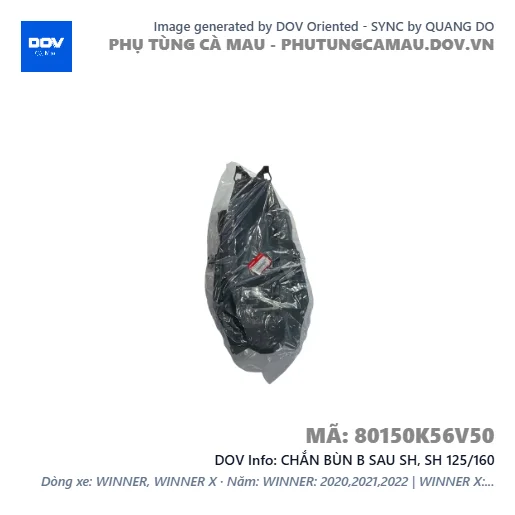 CHẮN BÙN B SAU SH, SH 125/160 — 80150K56V50