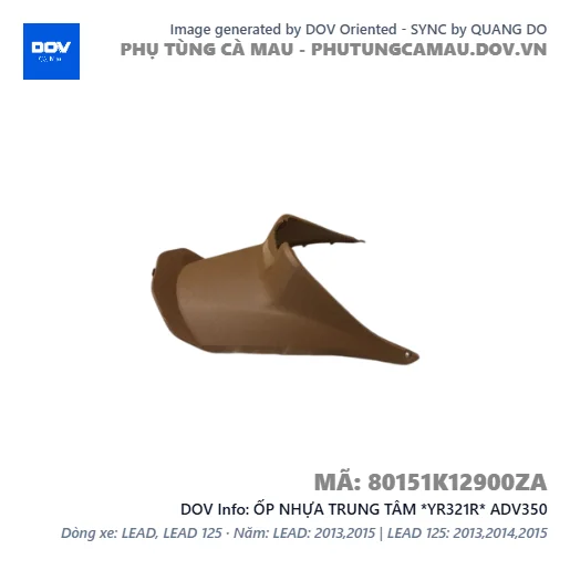 ỐP NHỰA TRUNG TÂM *YR321R* ADV350 — 80151K12900ZA