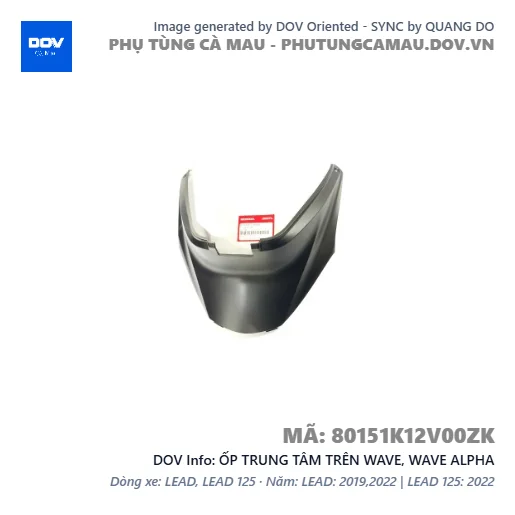 ỐP TRUNG TÂM TRÊN WAVE, WAVE ALPHA — 80151K12V00ZK