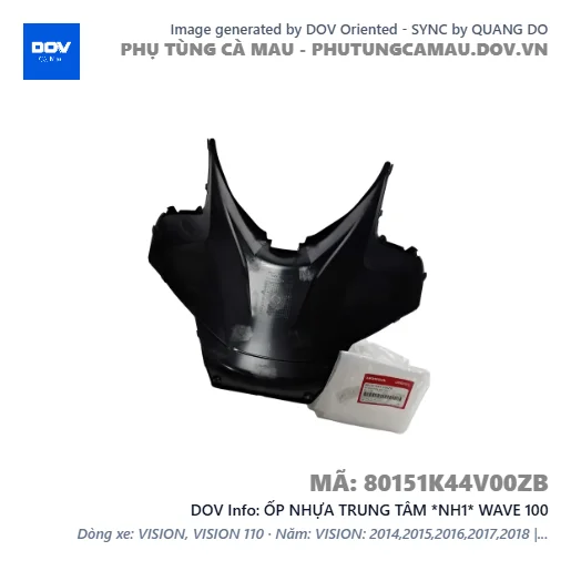 ỐP NHỰA TRUNG TÂM *NH1* WAVE 100 — 80151K44V00ZB