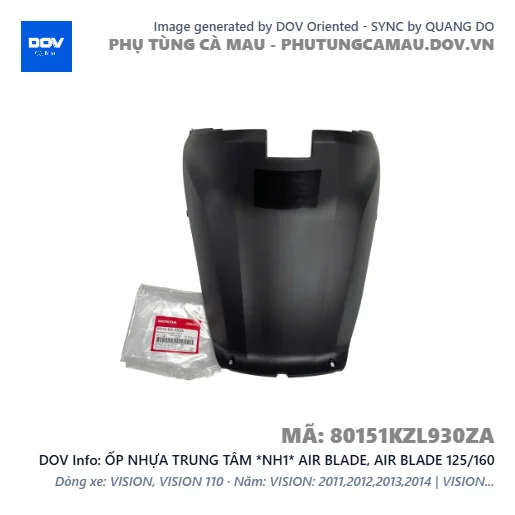 ỐP NHỰA TRUNG TÂM *NH1* AIR BLADE, AIR BLADE 125/160 — 80151KZL930ZA