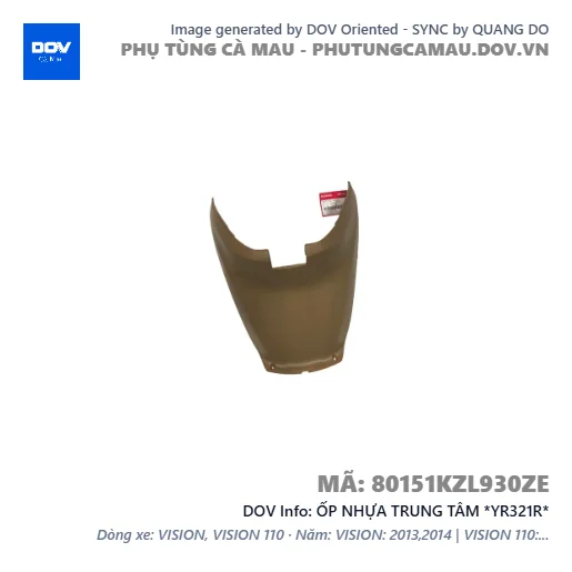ỐP NHỰA TRUNG TÂM *YR321R* — 80151KZL930ZE