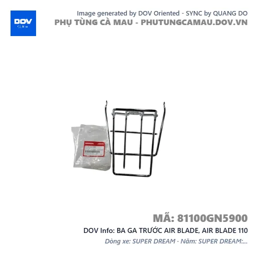 BA GA TRƯỚC AIR BLADE, AIR BLADE 110 — 81100GN5900