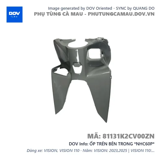 ỐP TRÊN BÊN TRONG *NHC60P* — 81131K2CV00ZN