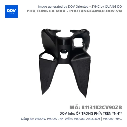 ỐP TRONG PHÍA TRÊN *NH1* — 81131K2CV90ZB