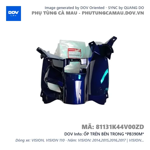 ỐP TRÊN BÊN TRONG *PB390M*  — 81131K44V00ZD