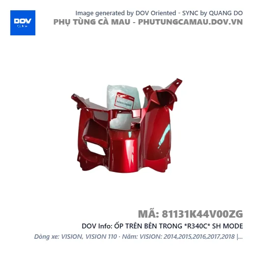 ỐP TRÊN BÊN TRONG *R340C* SH MODE — 81131K44V00ZG
