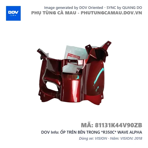 ỐP TRÊN BÊN TRONG *R350C* WAVE ALPHA — 81131K44V90ZB