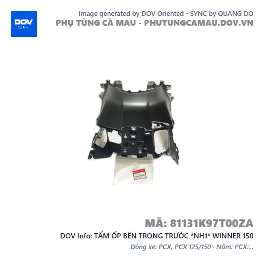 TẤM ỐP BÊN TRONG TRƯỚC *NH1* WINNER 150 — 81131K97T00ZA
