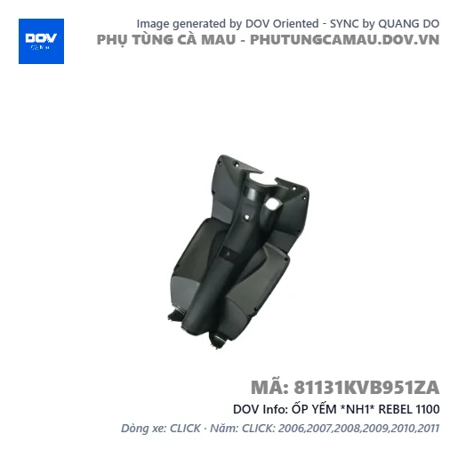 ỐP YẾM *NH1* REBEL 1100 — 81131KVB951ZA