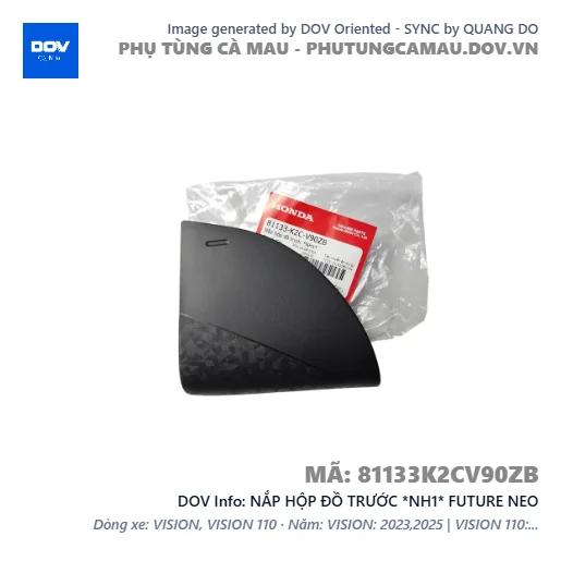 NẮP HỘP ĐỒ TRƯỚC *NH1* FUTURE NEO — 81133K2CV90ZB