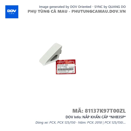 NẮP KHẨN CẤP *NHB35P*  — 81137K97T00ZL