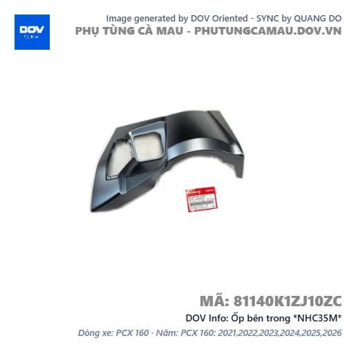 Ốp bên trong *NHC35M*  — 81140K1ZJ10ZC