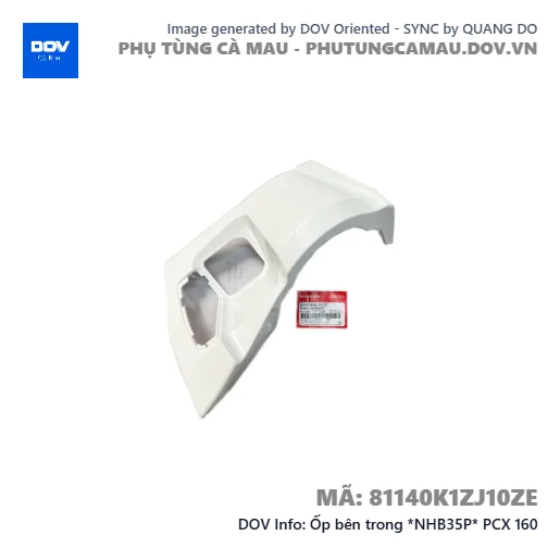 Ốp bên trong *NHB35P* PCX 160 — 81140K1ZJ10ZE