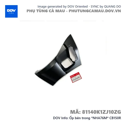 Ốp bên trong *NHA76M* CB150R — 81140K1ZJ10ZG