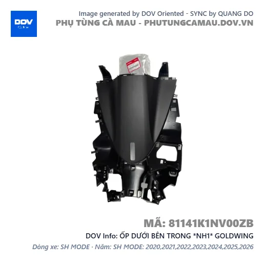 ỐP DƯỚI BÊN TRONG *NH1* GOLDWING — 81141K1NV00ZB