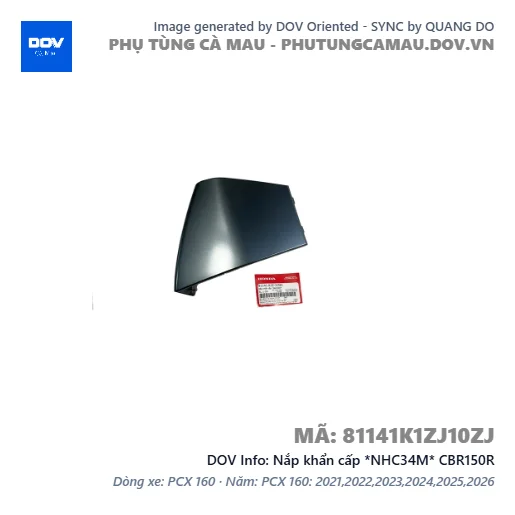 Nắp khẩn cấp *NHC34M* CBR150R — 81141K1ZJ10ZJ