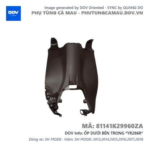 ỐP DƯỚI BÊN TRONG *YR286R*  — 81141K29960ZA