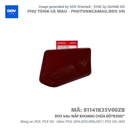 NẮP KHOANG CHỨA ĐỒ*R350C*  — 81141K35V00ZB