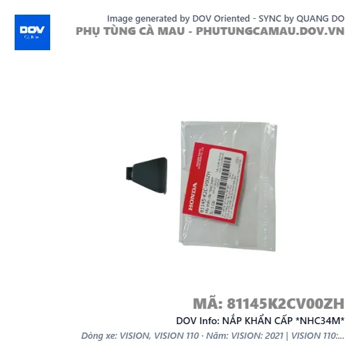 NẮP KHẨN CẤP *NHC34M* — 81145K2CV00ZH