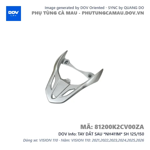 TAY DẮT SAU *NH411M* SH 125/150 — 81200K2CV00ZA