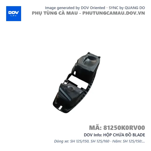 HỘP CHỨA ĐỒ BLADE — 81250K0RV00