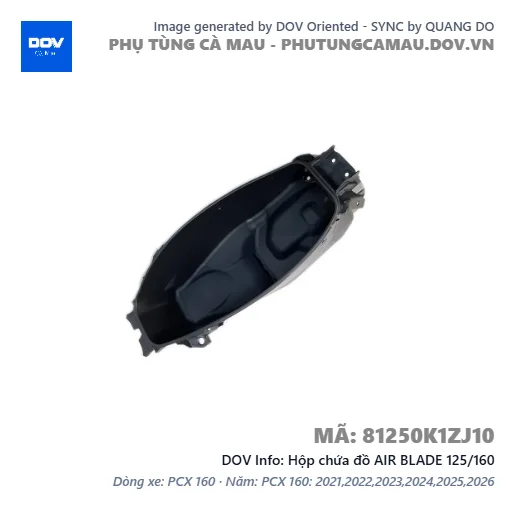 Hộp chứa đồ AIR BLADE 125/160 — 81250K1ZJ10
