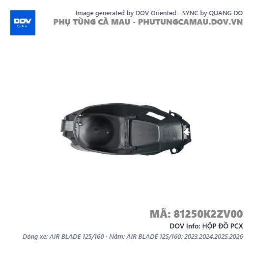 HỘP ĐỒ PCX — 81250K2ZV00