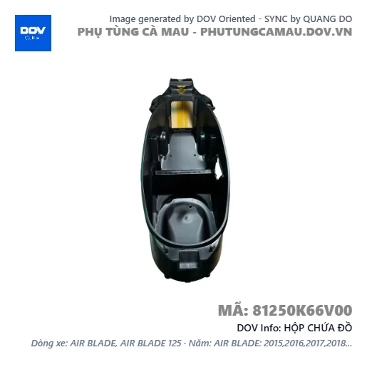 HỘP CHỨA ĐỒ  — 81250K66V00