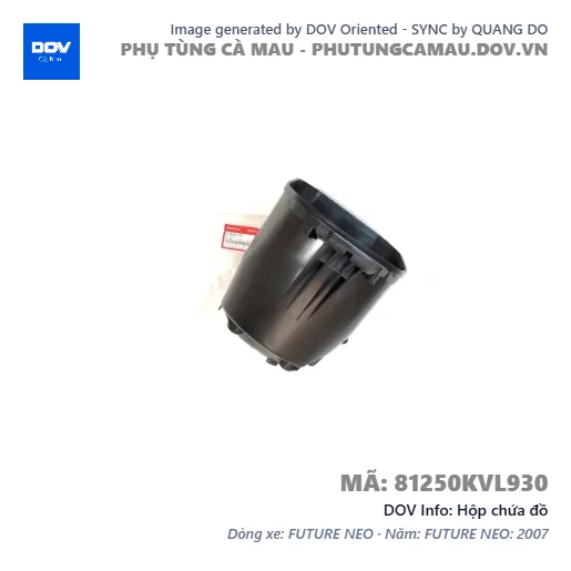 Hộp chứa đồ — 81250KVL930