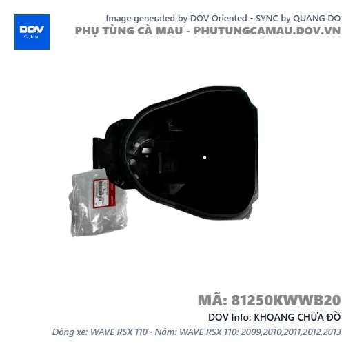 KHOANG CHỨA ĐỒ  — 81250KWWB20