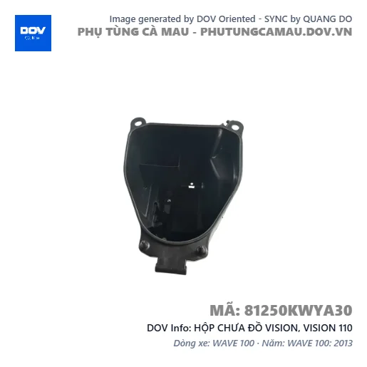 HỘP CHƯA ĐỒ VISION, VISION 110 — 81250KWYA30