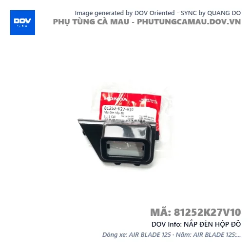 NẮP ĐÈN HỘP ĐỒ  — 81252K27V10