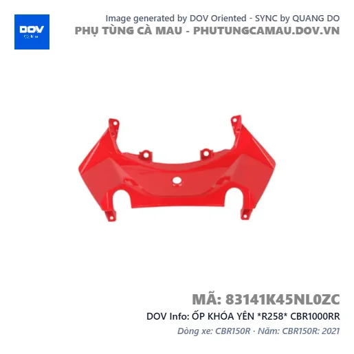ỐP KHÓA YÊN *R258* CBR1000RR — 83141K45NL0ZC