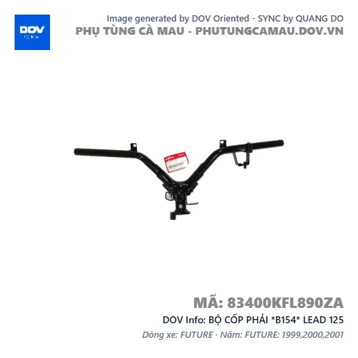 BỘ CỐP PHẢI *B154* LEAD 125 — 83400KFL890ZA