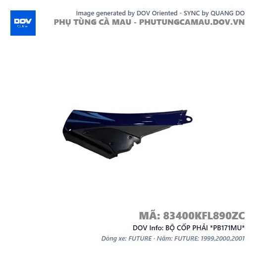 BỘ CỐP PHẢI *PB171MU*  — 83400KFL890ZC