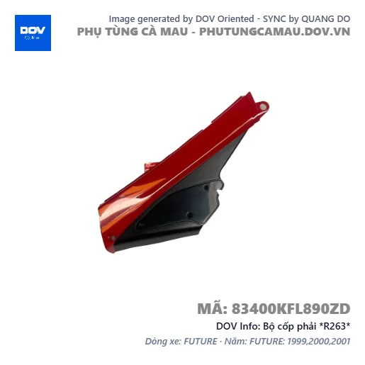 Bộ cốp phải *R263*  — 83400KFL890ZD
