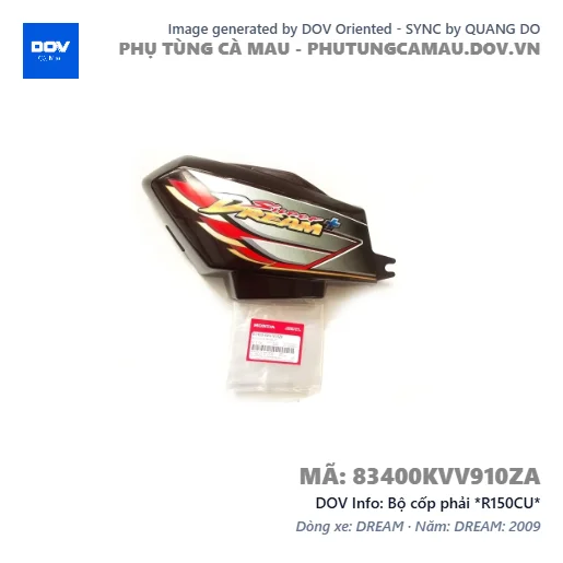 Bộ cốp phải *R150CU*  — 83400KVV910ZA