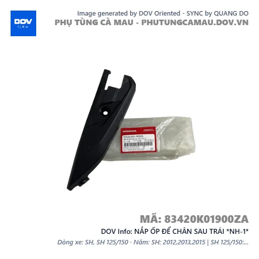 NẮP ỐP ĐỂ CHÂN SAU TRÁI *NH-1*  — 83420K01900ZA