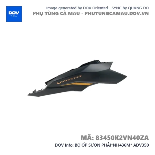 BỘ ỐP SƯỜN PHẢI*NH436M* ADV350 — 83450K2VN40ZA